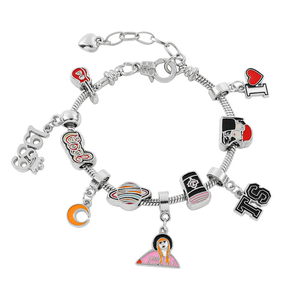 Taylor Swift Inspired Charm Bracelet: A Melodic Tribute
