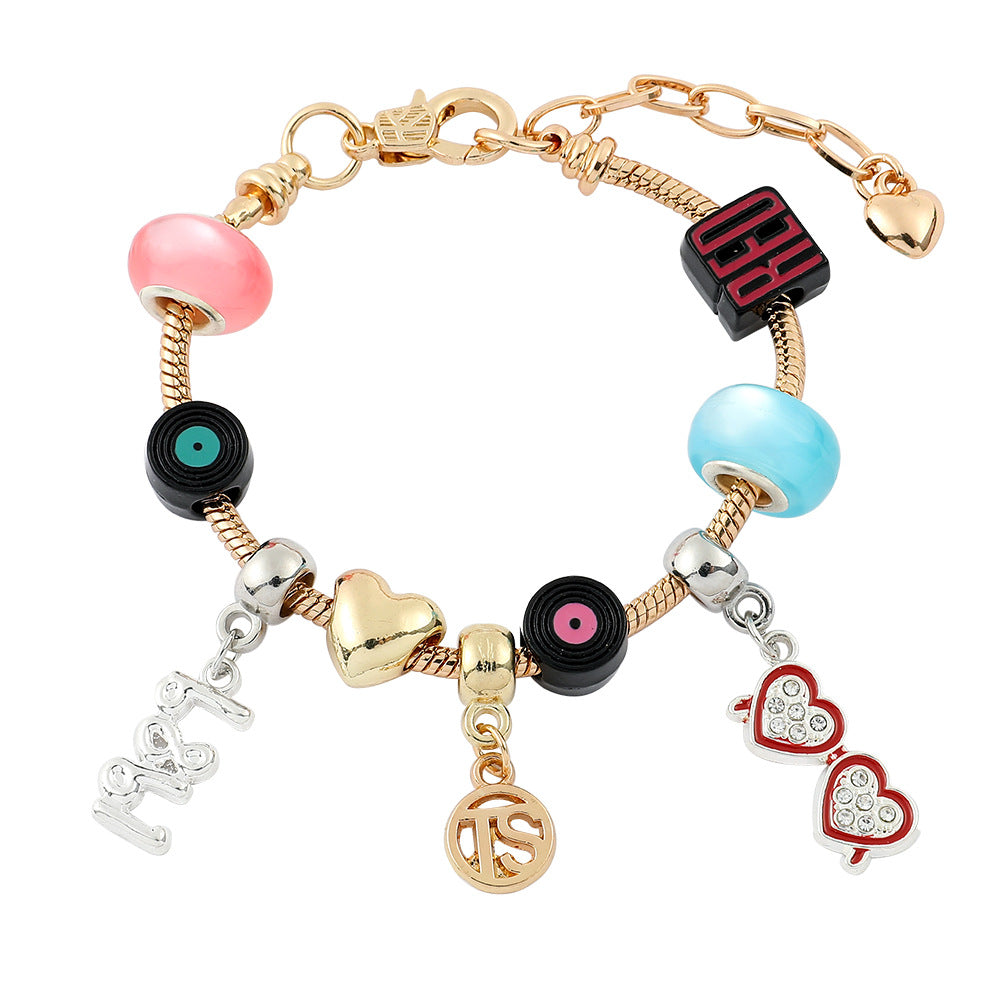 Taylor Swift Inspired Charm Bracelet: A Melodic Tribute