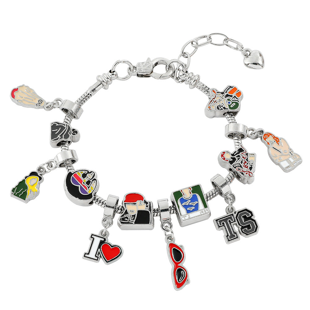 Taylor Swift Inspired Charm Bracelet: A Melodic Tribute