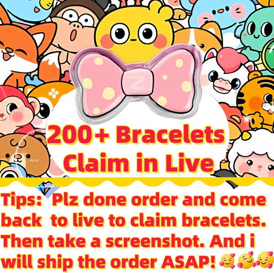 <Livestream>[Mix Bracelets] Claim in Live,Ordered, Pick Number in Live,Best Gifts,Jewelry,Family, Friends, Besties, co-worker, Festival Celebration,Birthday