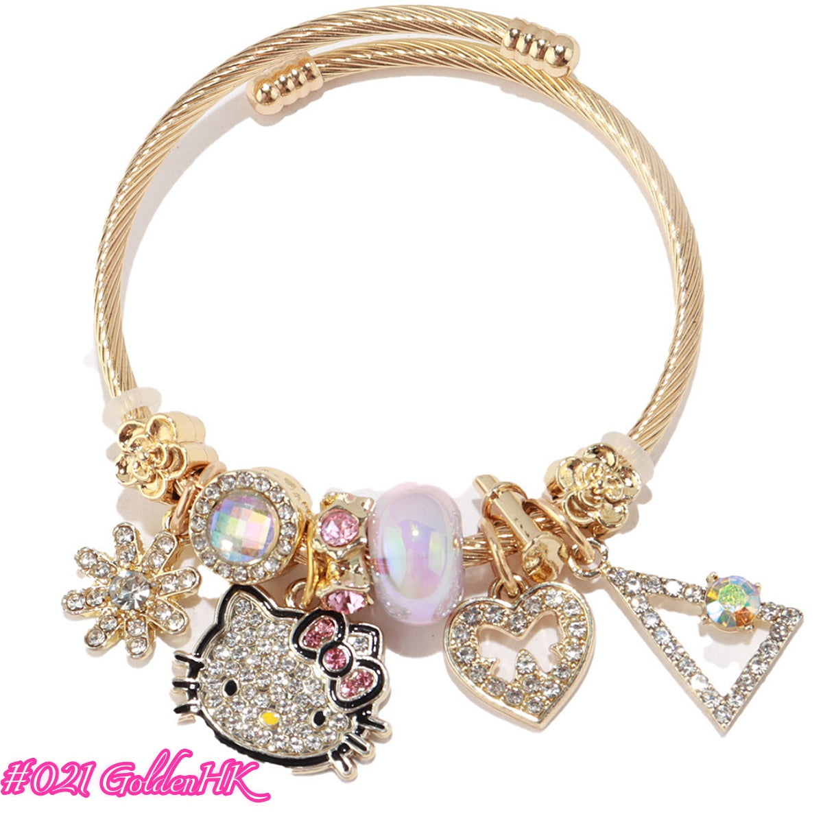 100 Styles Handmade Charm  Bracelet Titanium Alloy  waterproof and non tarnish 【BUY 2, 20%OFF；3，30%off 】【over 40$，freeshipping】