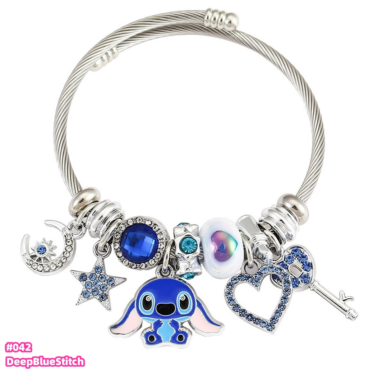 100 Styles Handmade Charm  Bracelet Titanium Alloy  waterproof and non tarnish 【BUY 2, 20%OFF；3，30%off 】【over 40$，freeshipping】