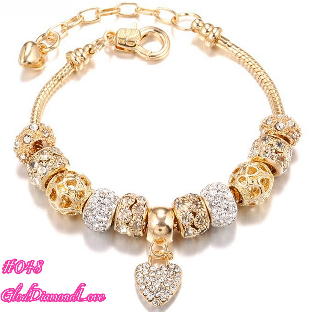 100 Styles Handmade Charm  Bracelet Titanium Alloy  waterproof and non tarnish 【BUY 2, 20%OFF；3，30%off 】【over 40$，freeshipping】