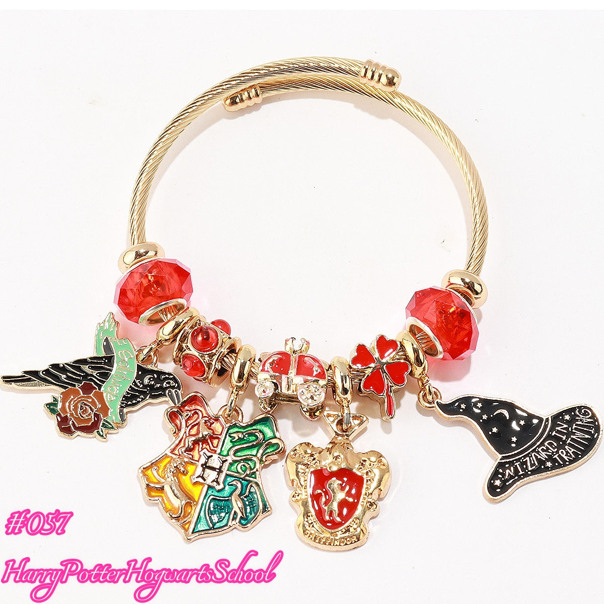 100 Styles Handmade Charm  Bracelet Titanium Alloy  waterproof and non tarnish 【BUY 2, 20%OFF；3，30%off 】【over 40$，freeshipping】