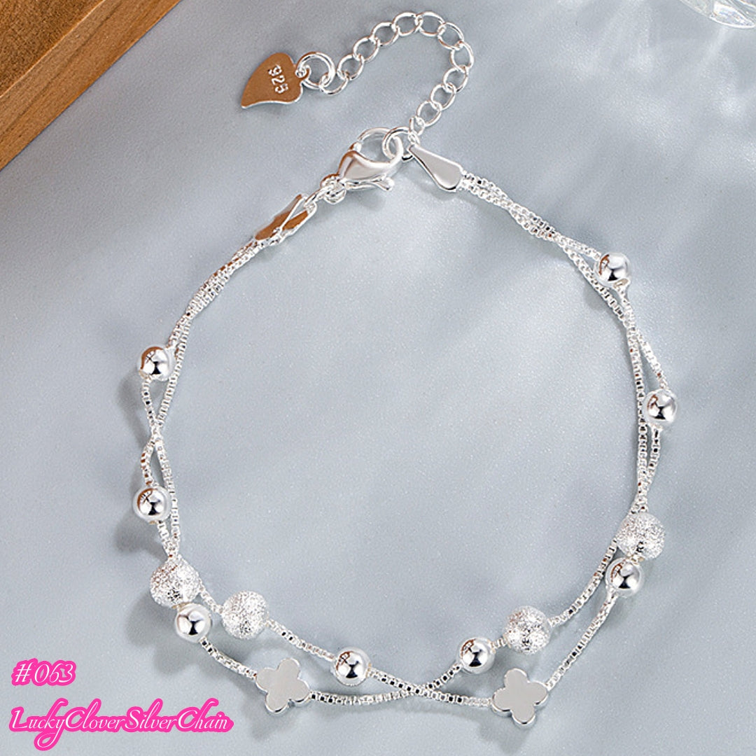 100 Styles Handmade Charm  Bracelet Titanium Alloy  waterproof and non tarnish 【BUY 2, 20%OFF；3，30%off 】【over 40$，freeshipping】