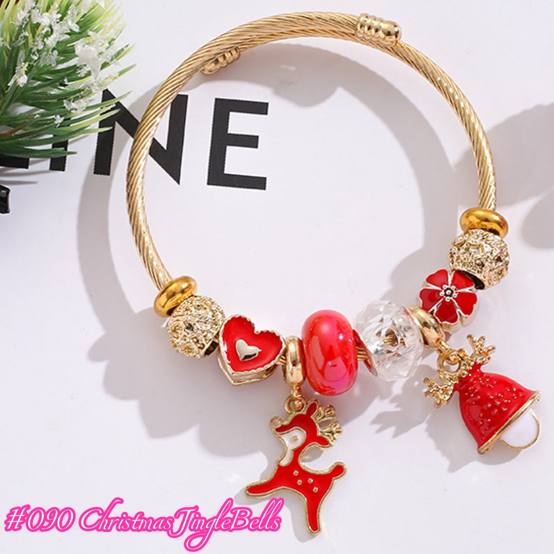 100 Styles Handmade Charm  Bracelet Titanium Alloy  waterproof and non tarnish 【BUY 2, 20%OFF；3，30%off 】【over 40$，freeshipping】