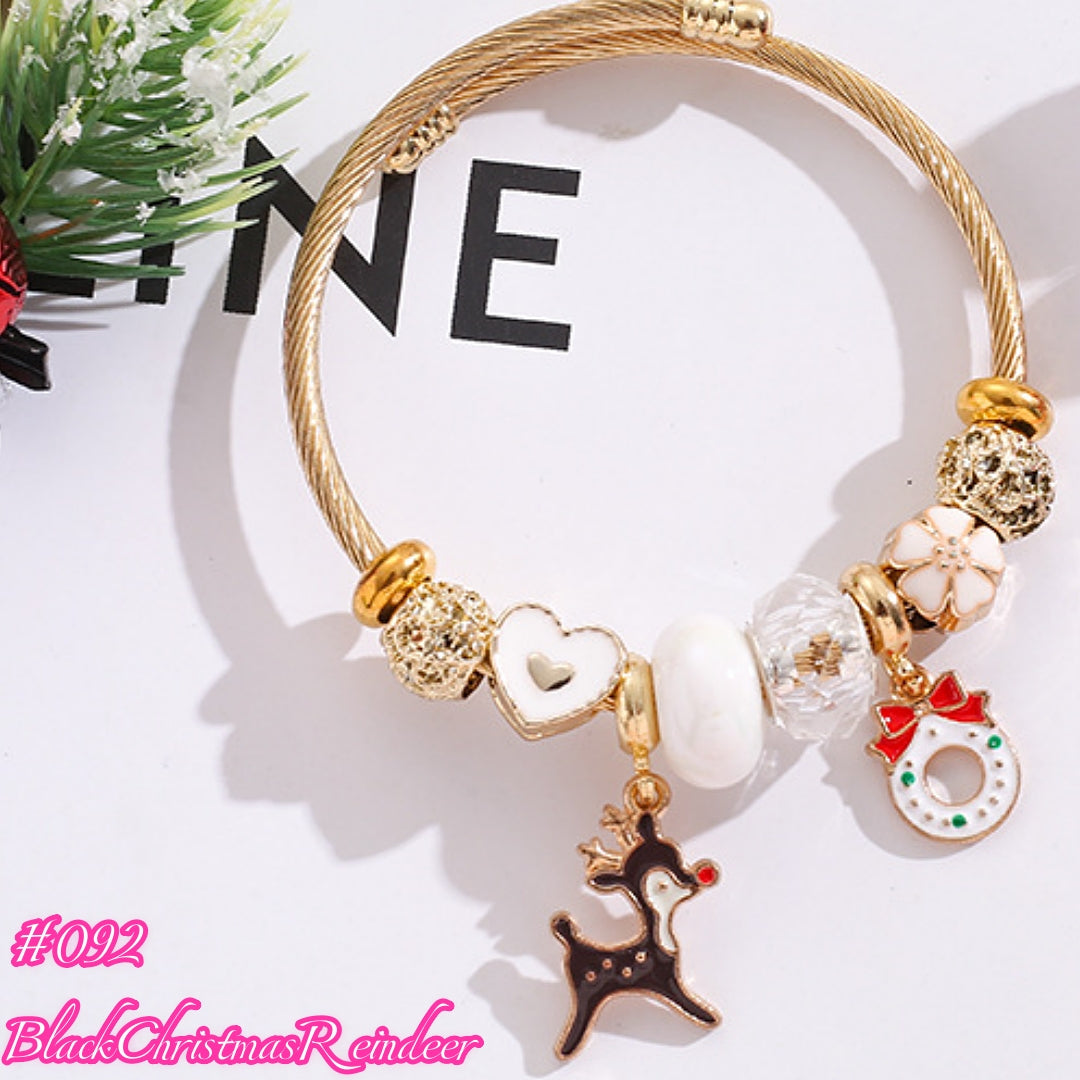 100 Styles Handmade Charm  Bracelet Titanium Alloy  waterproof and non tarnish 【BUY 2, 20%OFF；3，30%off 】【over 40$，freeshipping】