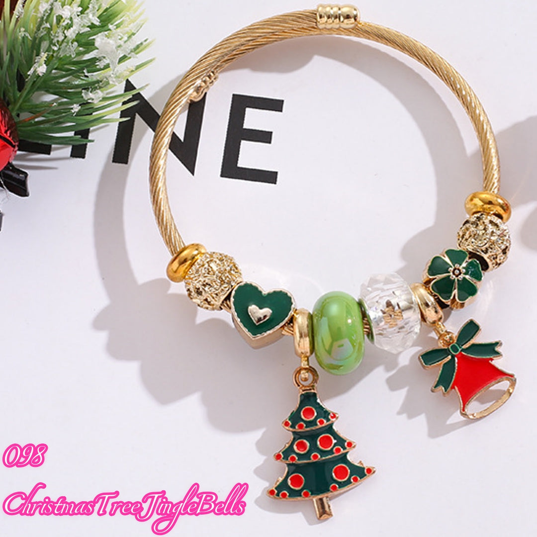 100 Styles Handmade Charm  Bracelet Titanium Alloy  waterproof and non tarnish 【BUY 2, 20%OFF；3，30%off 】【over 40$，freeshipping】