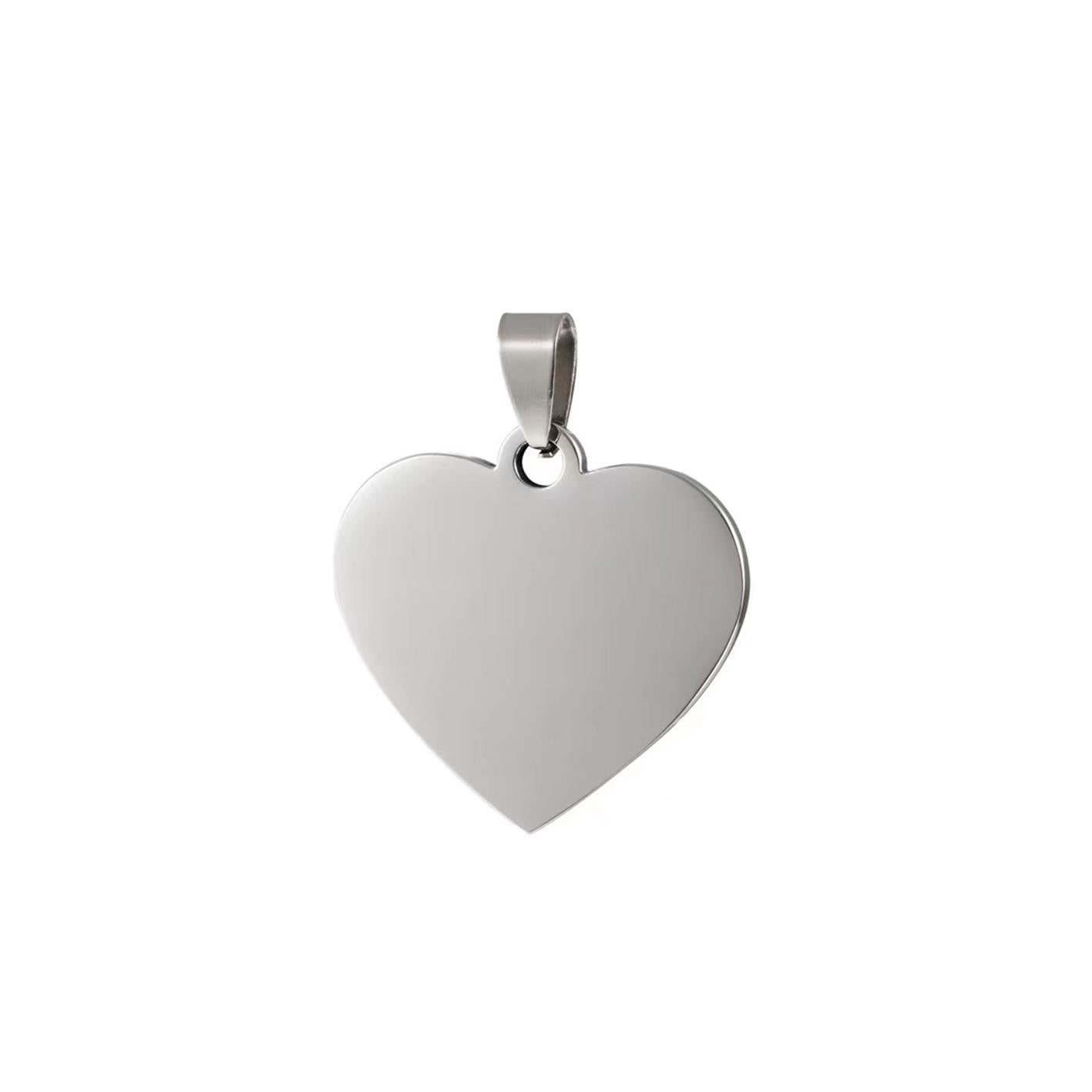 Personalized Photo Keychain – Custom Double-Sided Stainless Steel Keychain | Heart, Circle & Rectangle