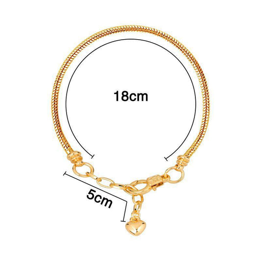 DIY Snake Chain Bracelets with Lobster Clasps Fashionable Multilayered Bangles for Adults Adjustable Jewelry Making