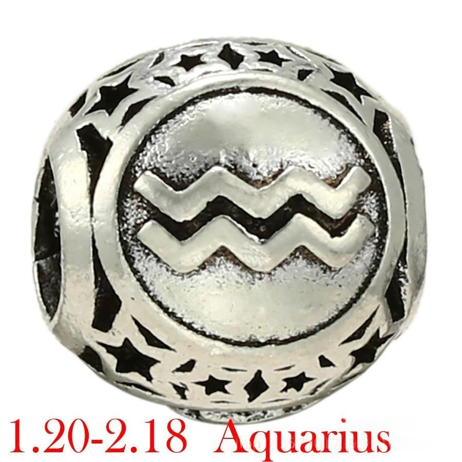 Zodiac Beads DIY Handmade Jewelry Accessories Sign of the Zodiac Star sign