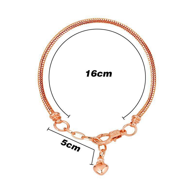 DIY Snake Chain Bracelets with Lobster Clasps Fashionable Multilayered Bangles for Adults Adjustable Jewelry Making