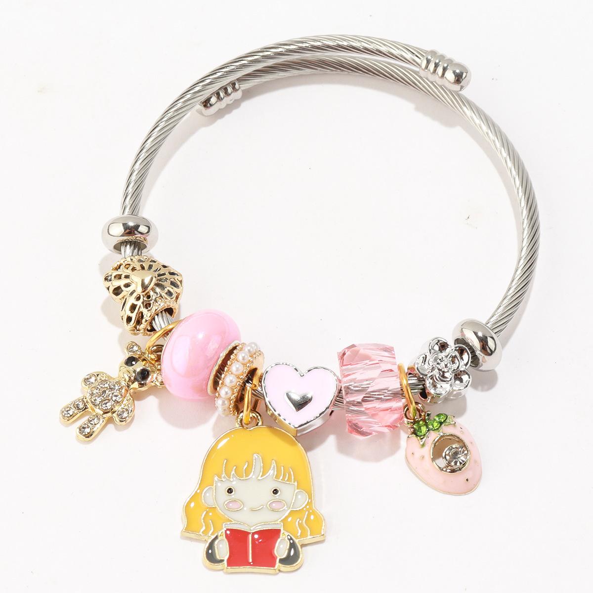 Harry Potter - Themed Charm Bracelet: A Magical Collection of Icons