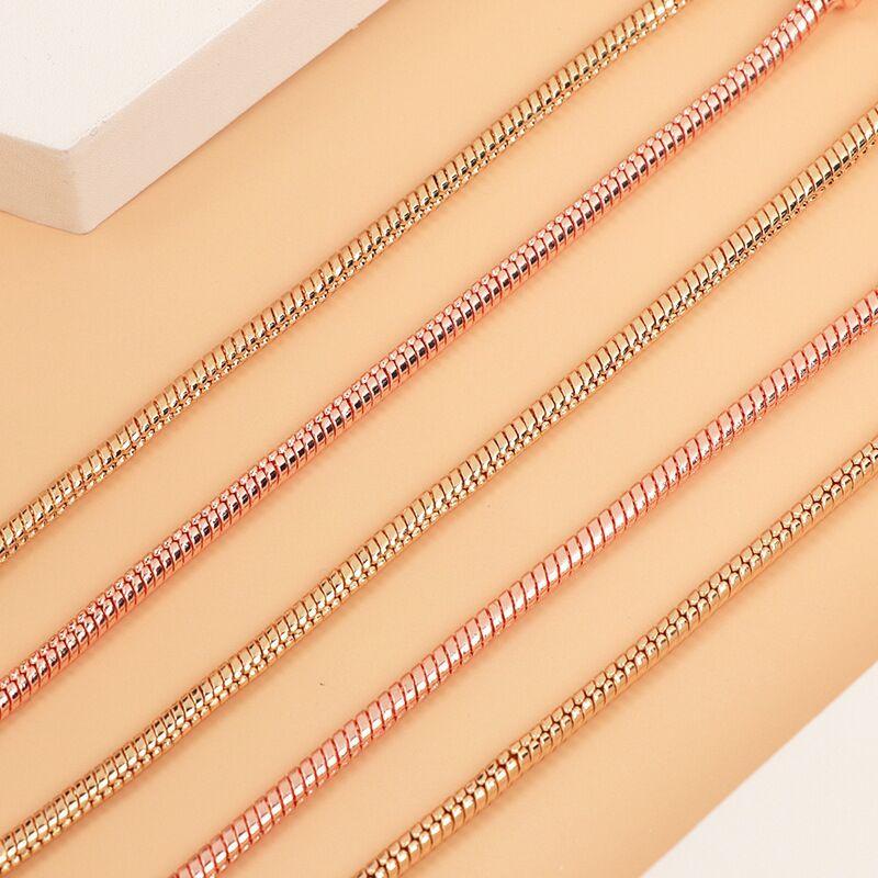 DIY Snake Chain Bracelets with Lobster Clasps Fashionable Multilayered Bangles for Adults Adjustable Jewelry Making