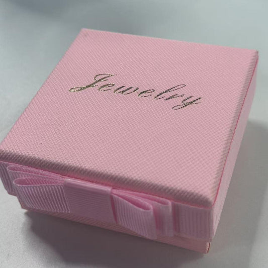 Premium Gift Box and Pinky Bag for Jewelry Bracelets - Size 7x7x3 for Adults - 10g Weight