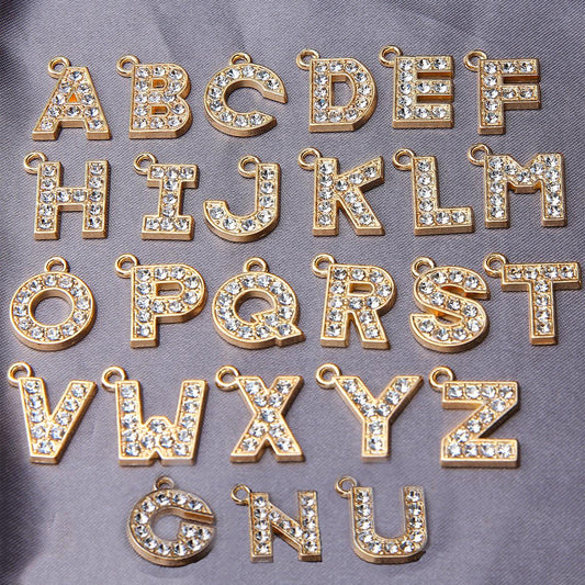 Alphabet Letters Charms Bracelet Accessories