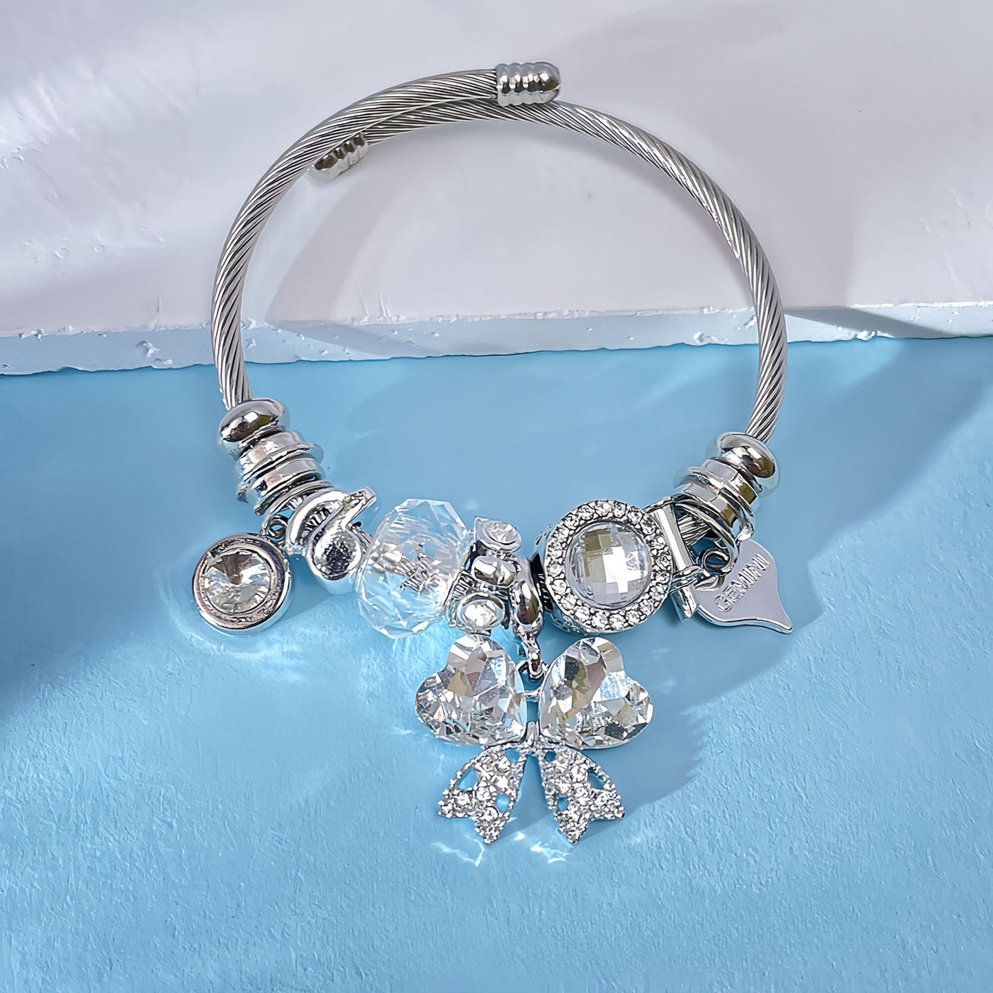 Butterfly - Themed Charm Bracelet: Wings of Shimmer