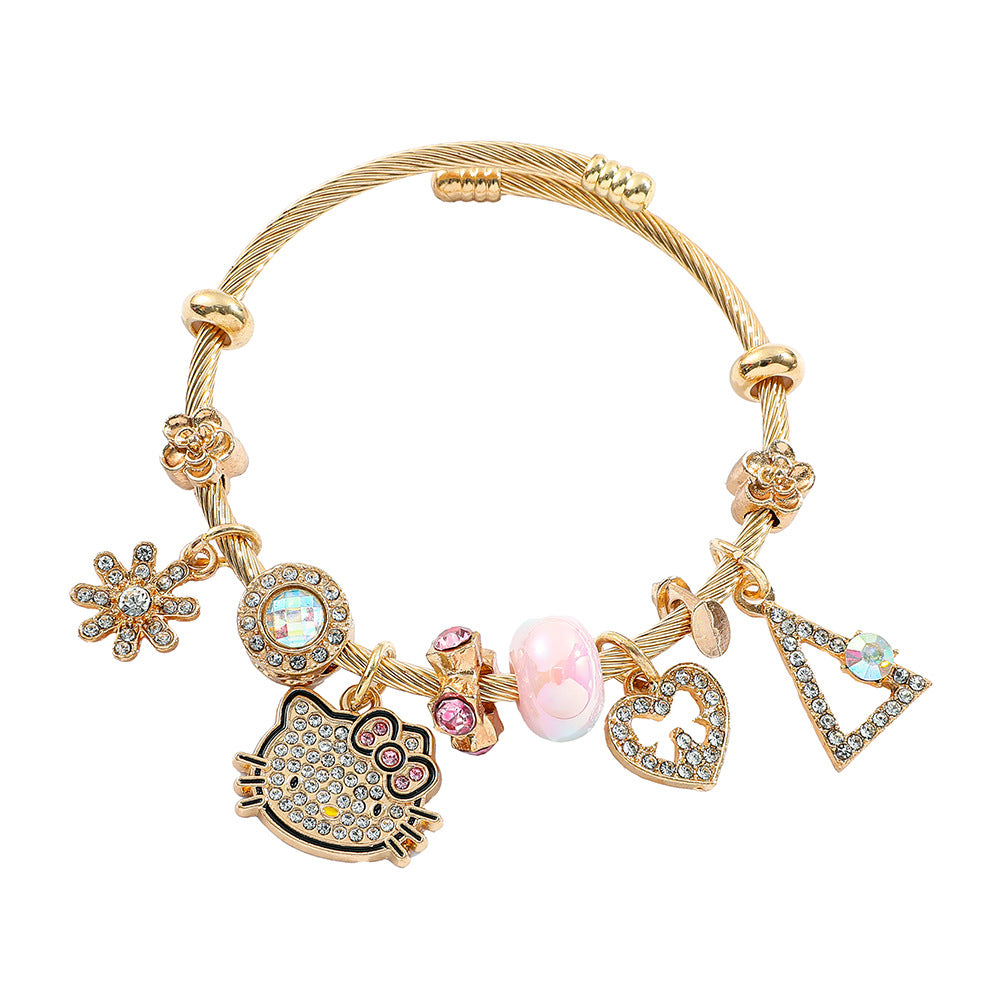 Hello Kitty Charm Bracelets: A Cute & Sparkly Collection