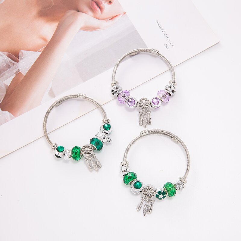 Dreamcatcher - Themed Charm Bracelet: Weave Your Dreams