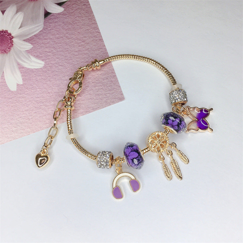 Dreamcatcher - Themed Charm Bracelet: Weave Your Dreams