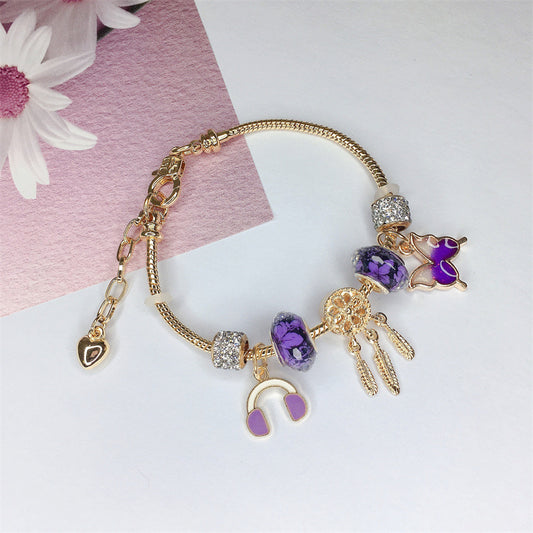 Dreamcatcher - Themed Charm Bracelet: Weave Your Dreams