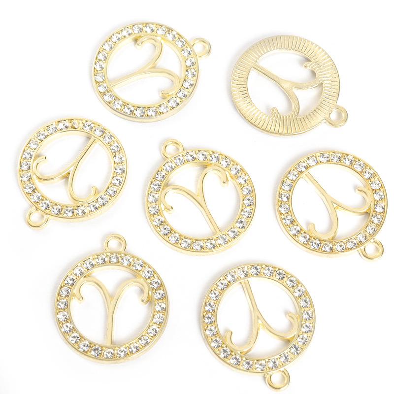 Zodiac Charms Pendant DIY Handmade Jewelry Accessories Sign of the Zodiac Star Sign