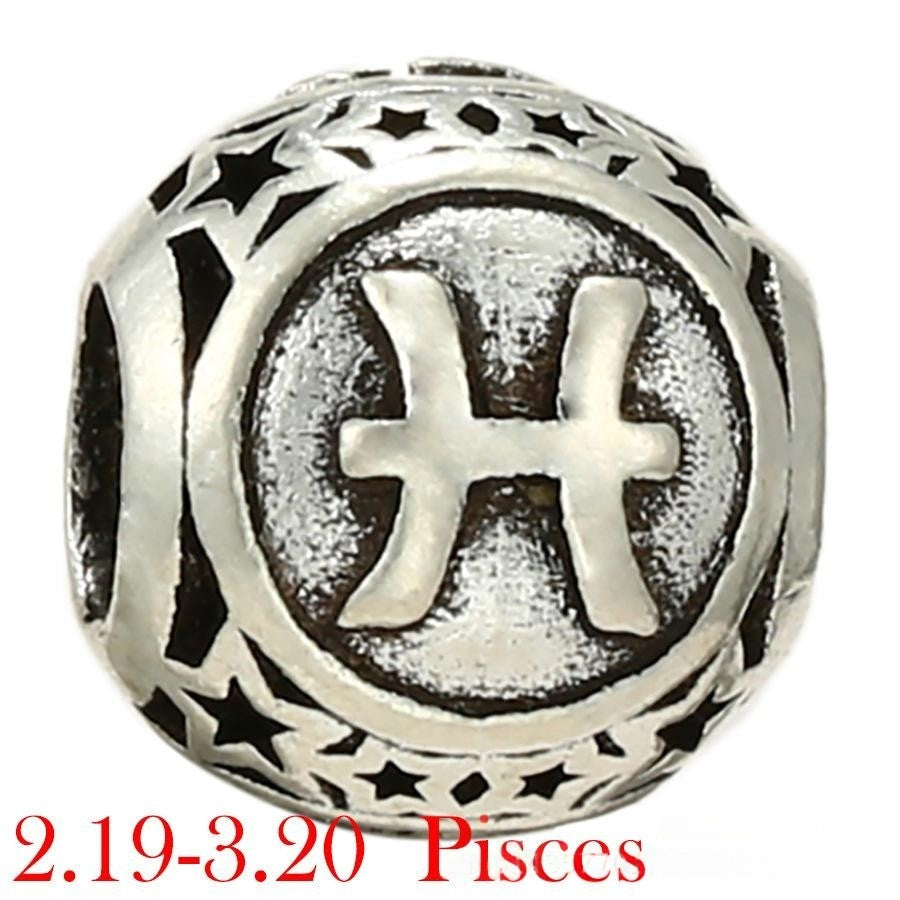 Zodiac Beads DIY Handmade Jewelry Accessories Sign of the Zodiac Star sign